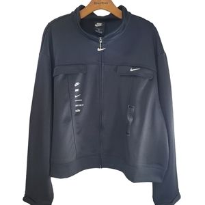 Nike dri fit 2XL black full zip jacket